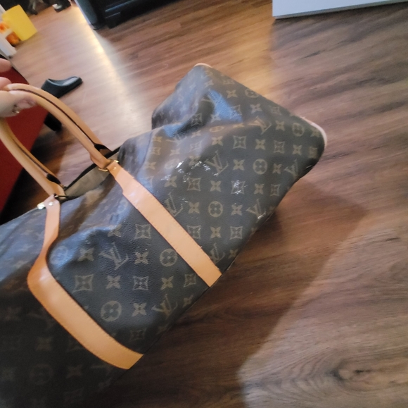 SOLD Louis Vuitton Monogram Keepall Bandouliere 60 Duffel Carry-on - Picture 9 of 12